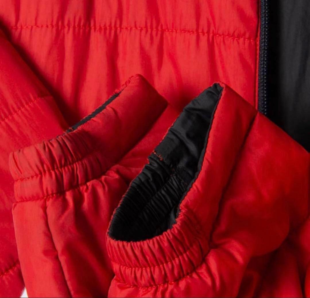 美品✨mont-bell・リバーシブル サーマランド パーカ メンズS 中綿入り