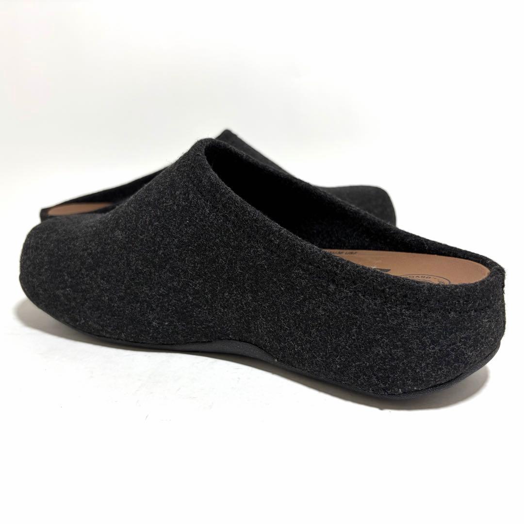 新品同様☆fitflop SHUV FELT シャビフェルト ブラック 24cm