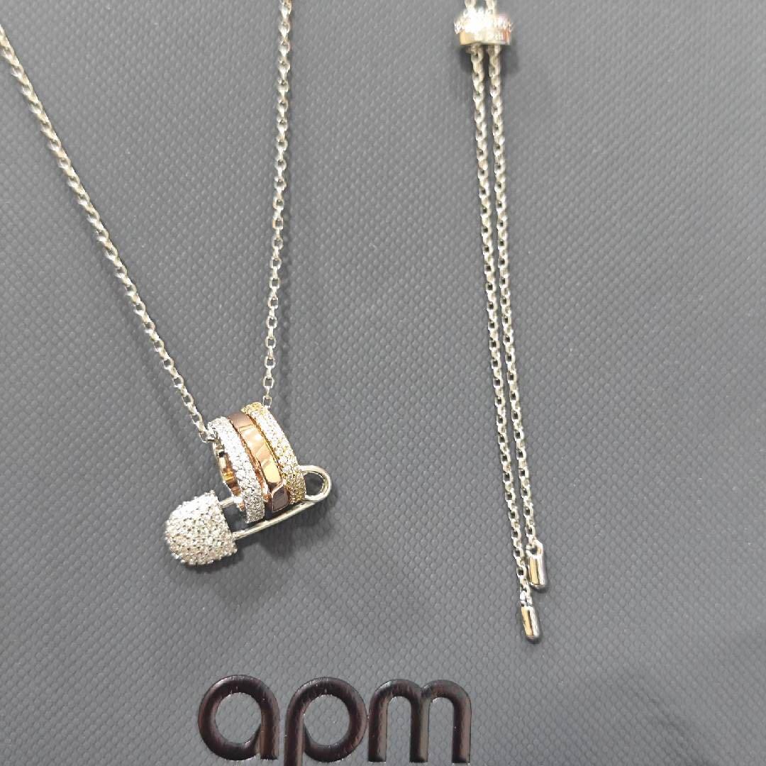 apm Monaco リングモチーフ ネックレス.s925.