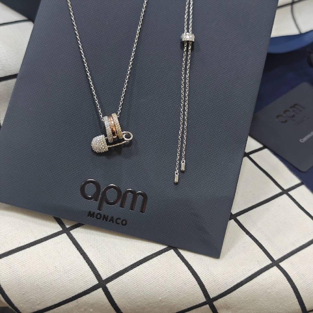 apm Monaco リングモチーフ ネックレス.s925.