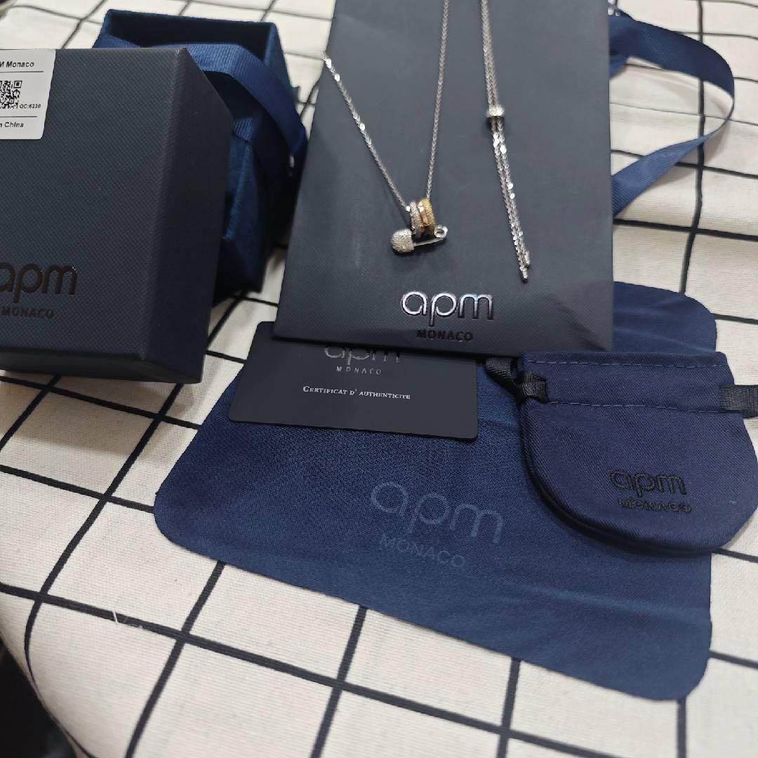 apm Monaco リングモチーフ ネックレス.s925.