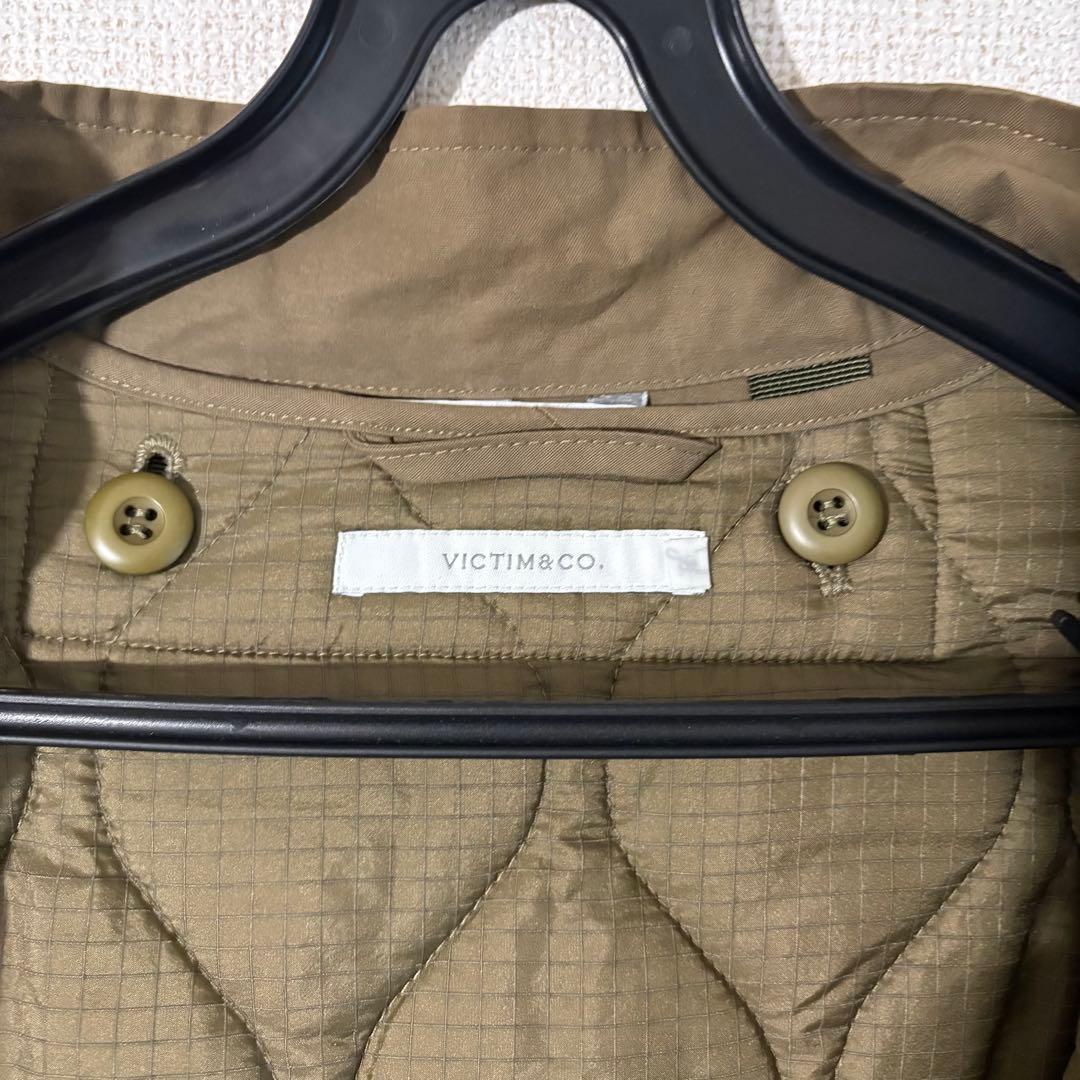 【美品】VICTIM M65 モッズコート キルティングベスト付 サイズM