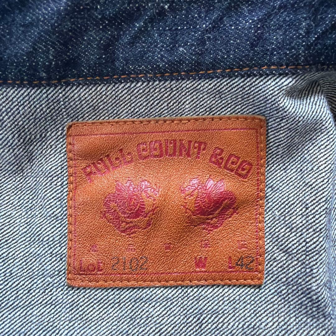 FULLCOUNT フルカウント デニムジャケット セカンド サイズ42