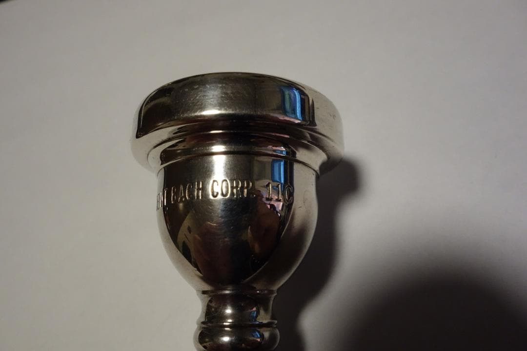 Vincent Bach corp.11C トロンボーン 細管 マウスピース