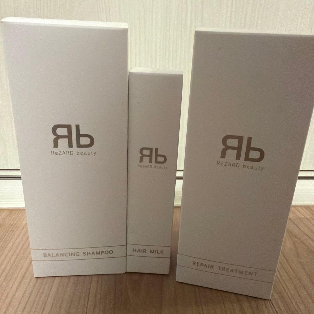 ReZARD beauty シャンプー・ミルク・トリートメント3点セット
