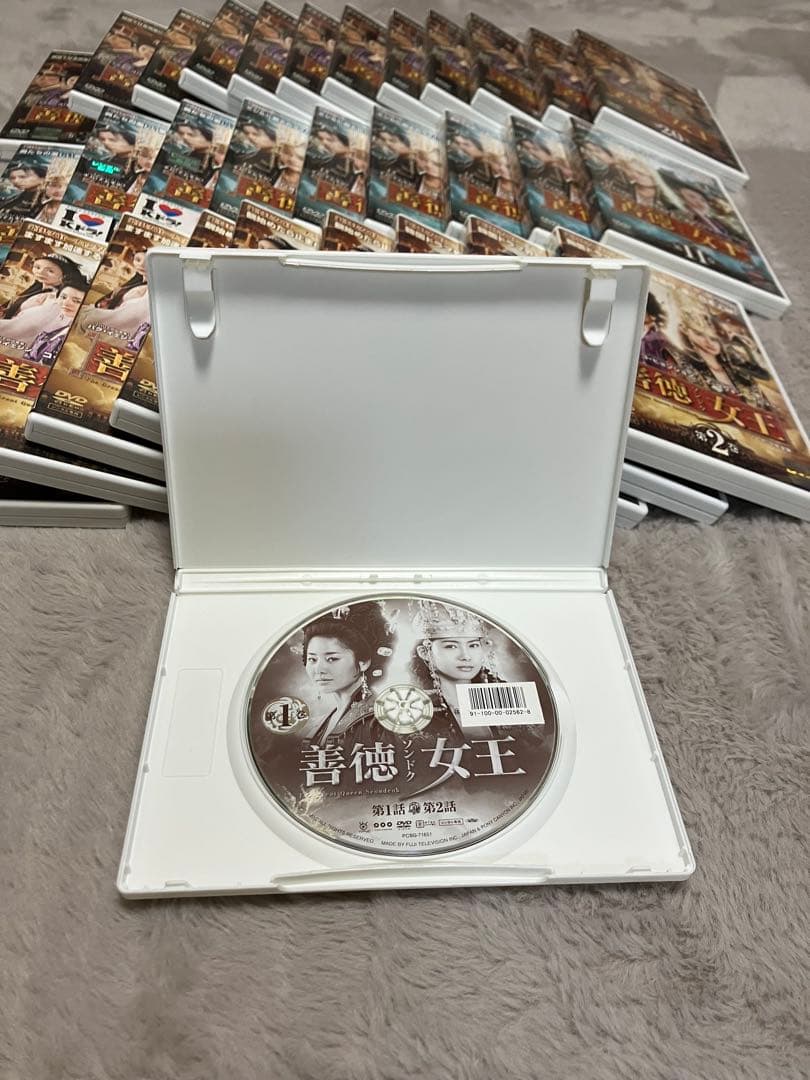 善徳女王 DVD 全巻セット (レンタル使用済DVDセット)