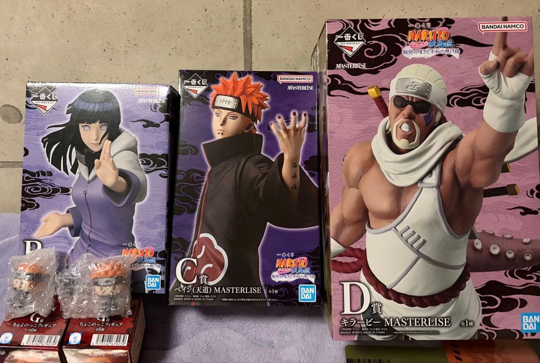 NARUTO 一番くじ フィギュア 3体セット＋ちょこのっこフィギュア4体