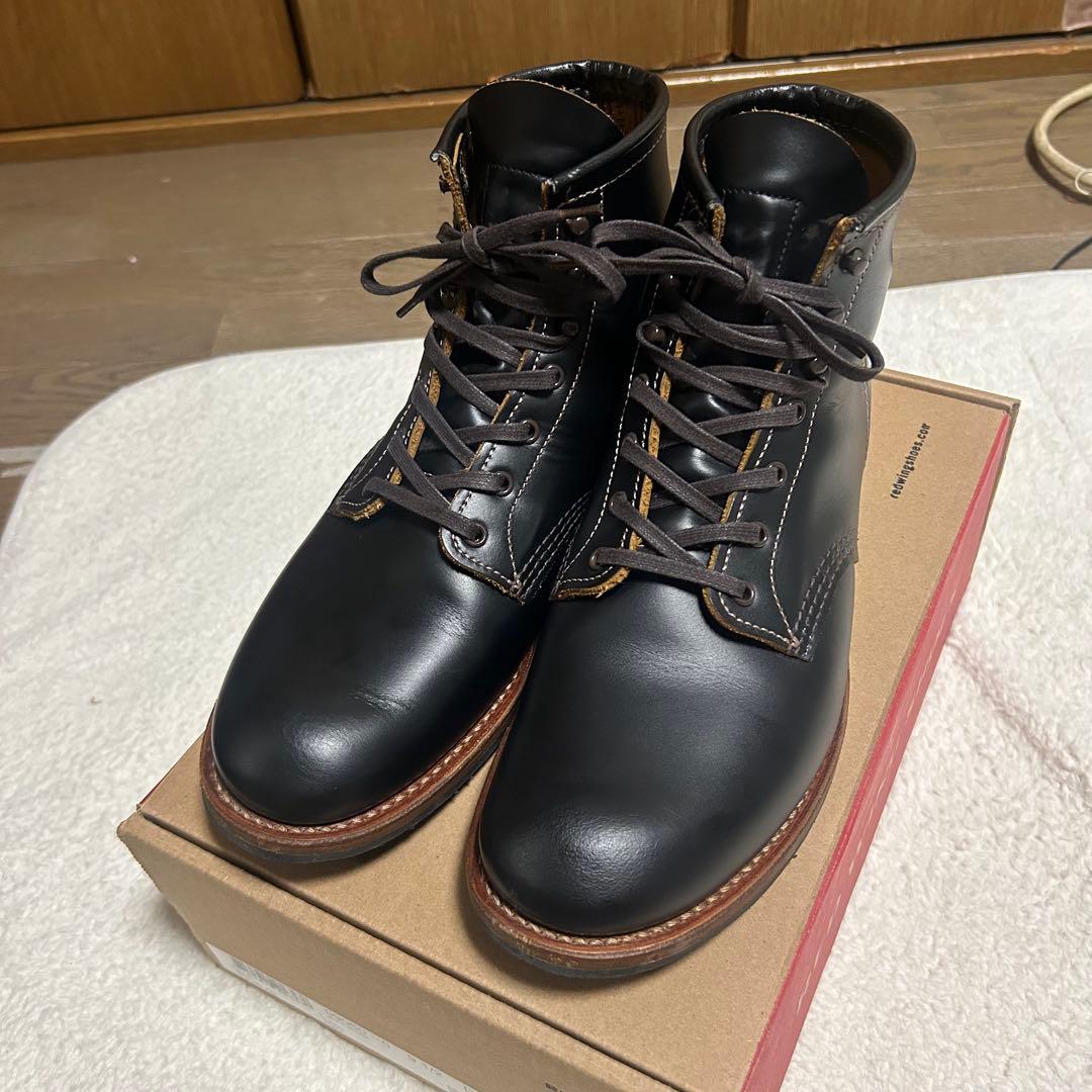 【美品】9060 ベックマンフラットボックス　9.5D redwing