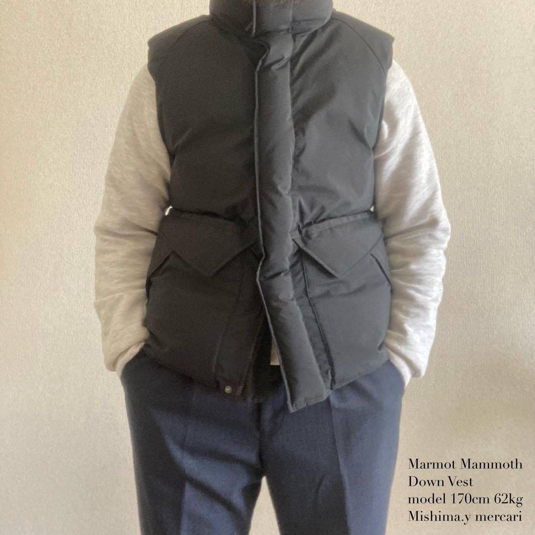 美品 Marmot Mammoth Down マーモット ダウンベスト