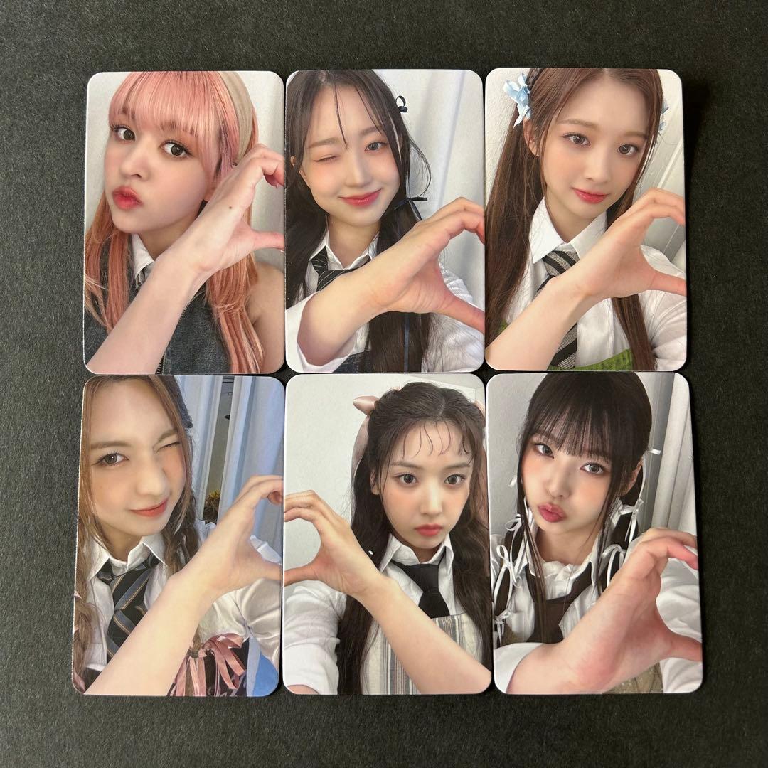 NMIXX expérgo Applemusic ハート トレカ コンプ