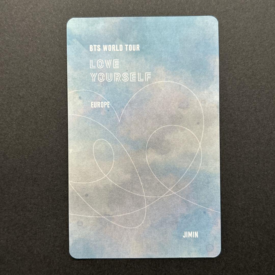 BTS Loveyourself EUROPE トレカ ジミン★匿名配送
