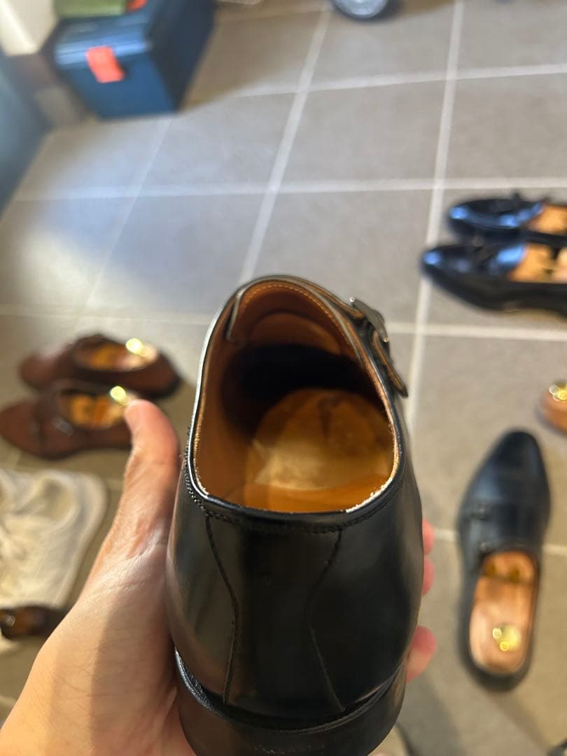 スコッチグレイン　匠　ダブルモンクストラップ ビジネスシューズ 25.5cm