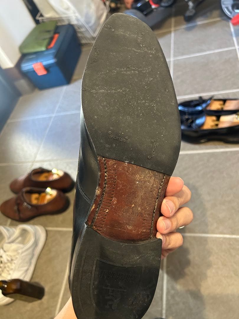 スコッチグレイン　匠　ダブルモンクストラップ ビジネスシューズ 25.5cm