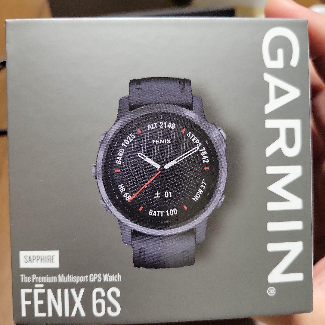 時計 Garmin FENIX 6S Sapphire Black DLC