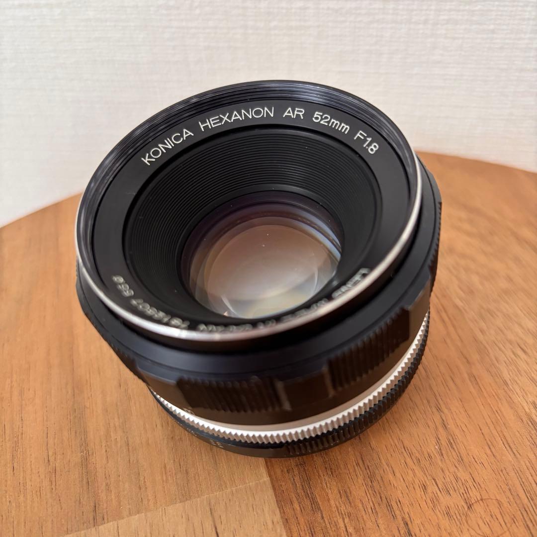 【中古・良品】KONICA HEXANON 52mm f1.8 ARマウント
