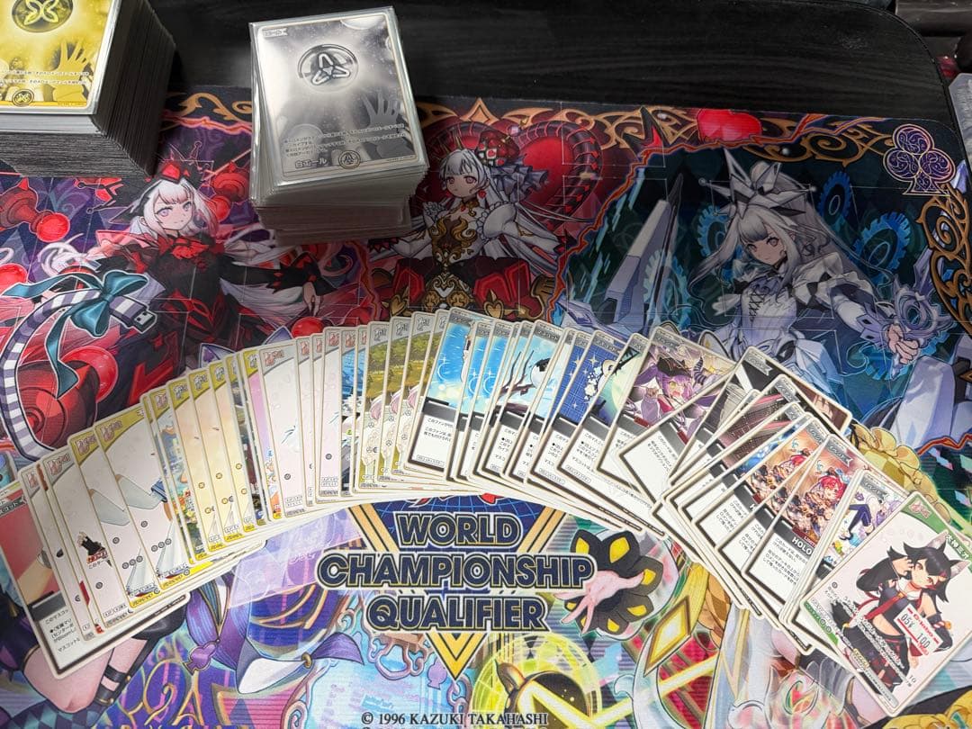 ホロライブ カード　引退　フブキミオデッキ　フレアデッキ　スリーブ付き