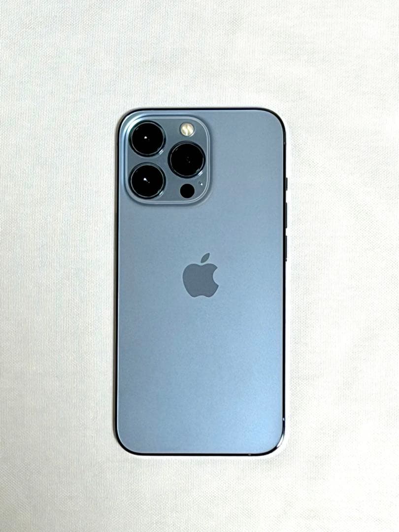 iPhone 13 Pro シエラブルー 128GB バッテリー純正　ケース付