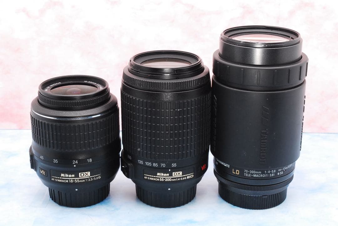 スマホ転送OK★Nikon D7500★一眼レフカメラ★レンズ3本★高性能