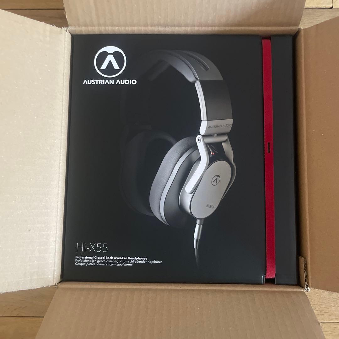 未開封Austrian Audio Hi:X55 ヘッドフォン保証書付属