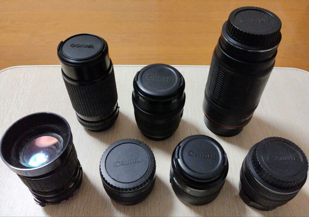 カメラ レンズ ジャンク まとめ売り Canon 望遠 ズーム
