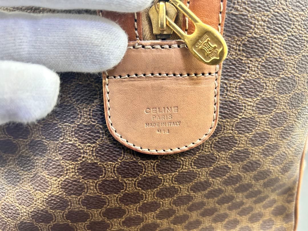 CELINE セリーヌ ボストンバッグ M14 レザー 旅行バッグ