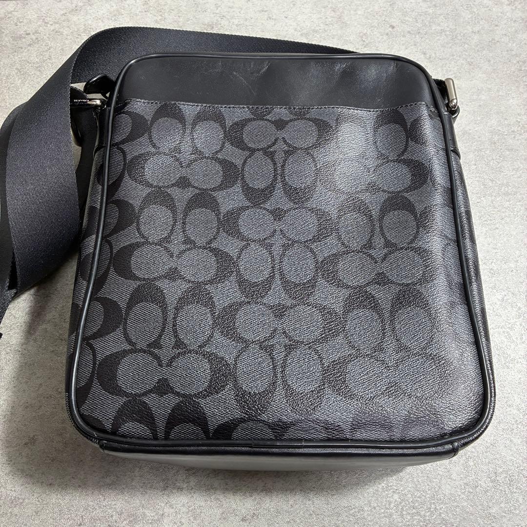 美品✨COACH 54738 フライトバッグ マホガニー シグネチャー