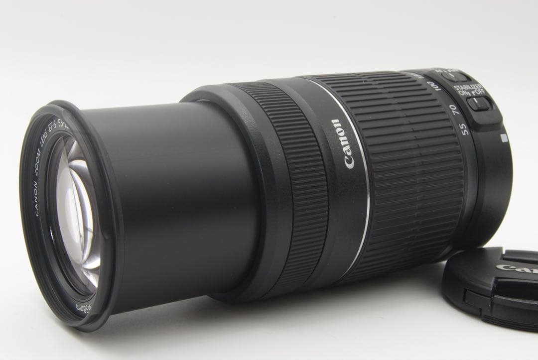 美品❣️Canon EF-S 55-250mm IS Ⅱ 手ぶれ補正　箱付き