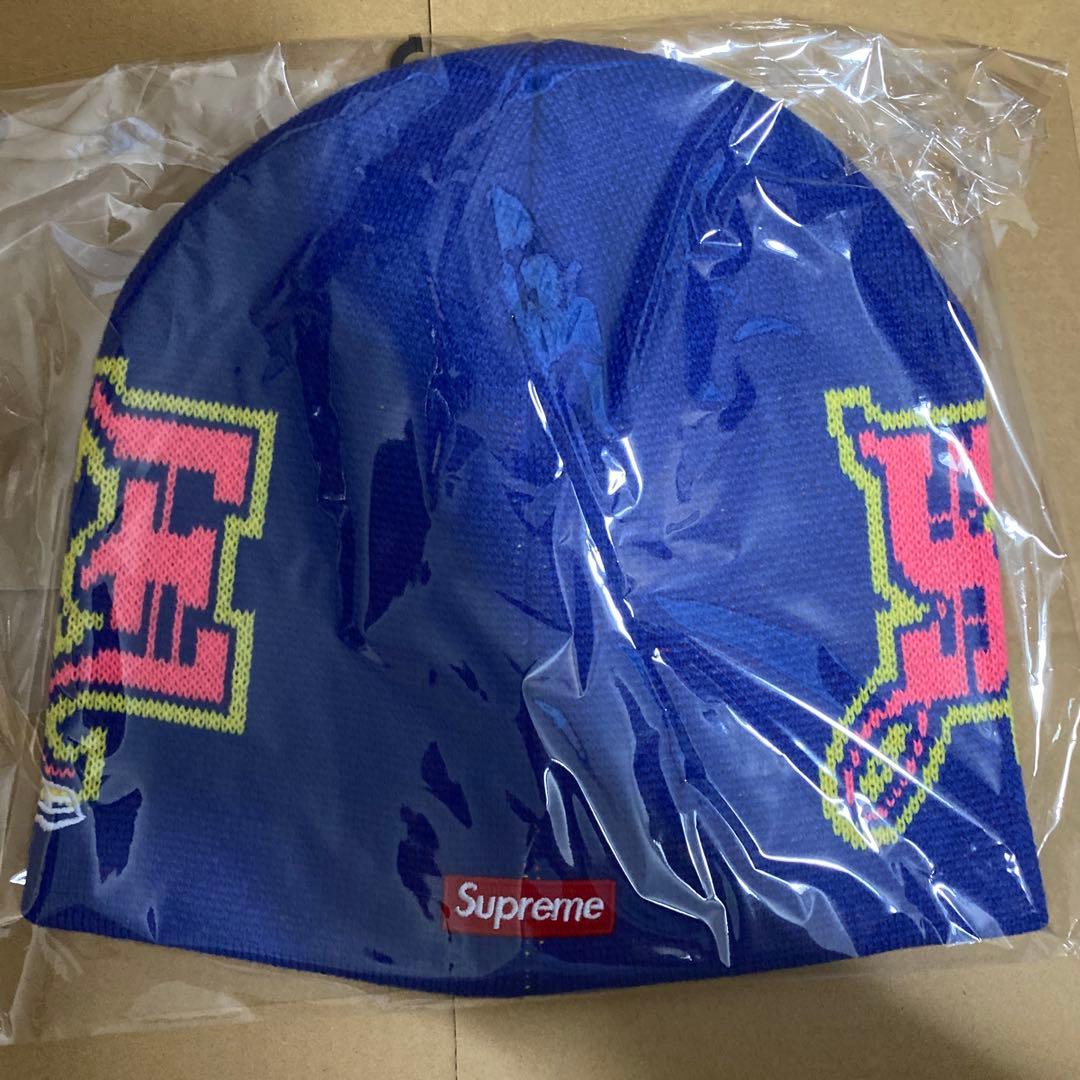 帽子 Supreme New Era Outline Beanie Navy