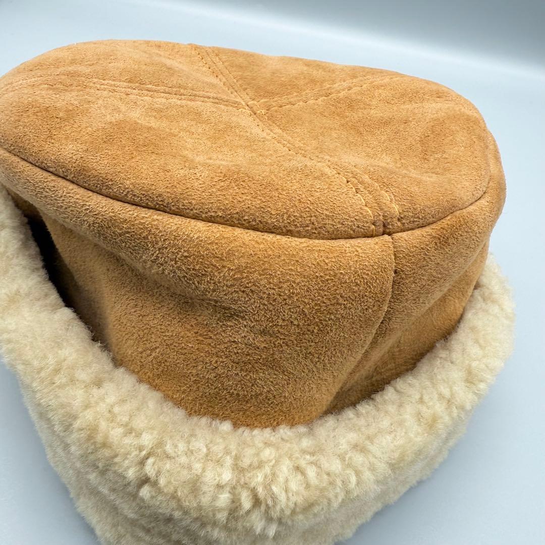 希少 70's 80's Eddie Bauer ムートンハット ピラミッドタグ