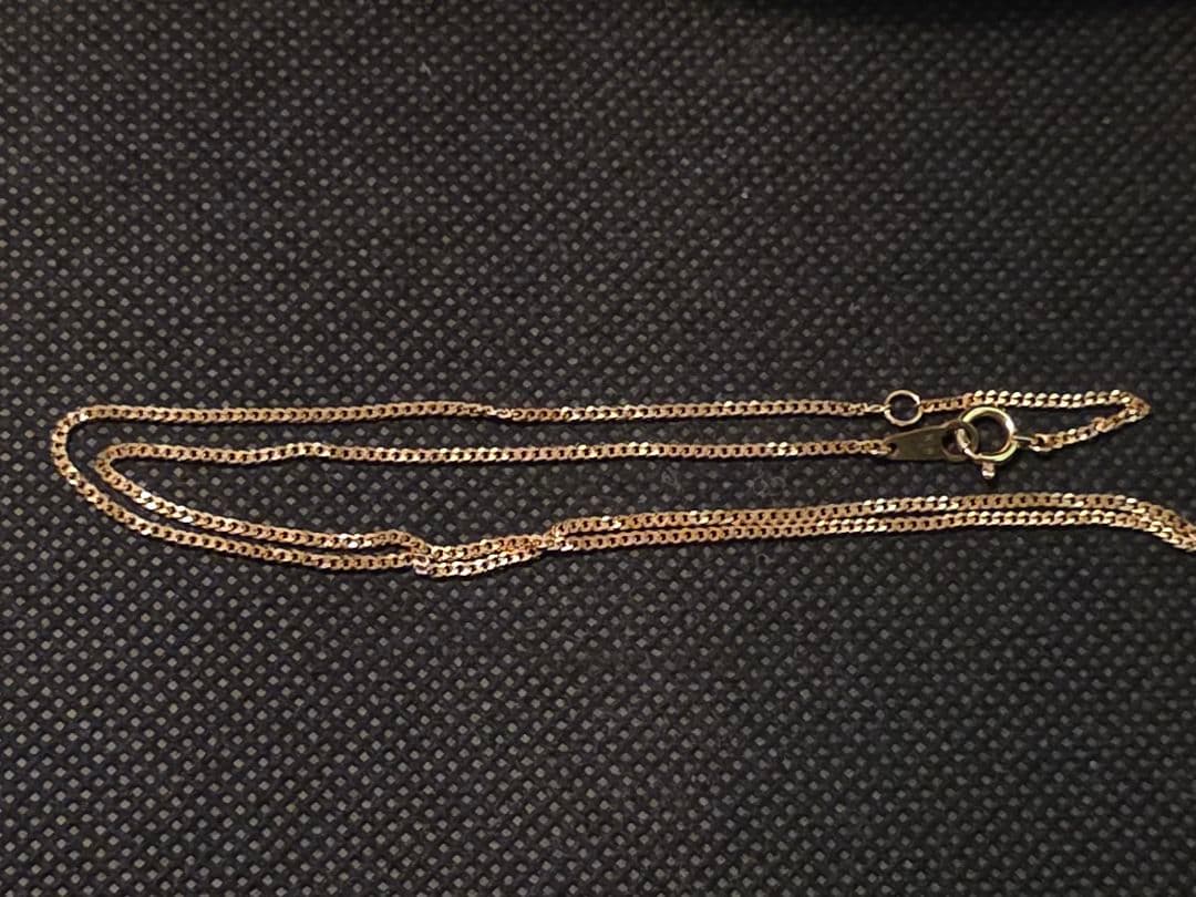 K18 750刻印 チェーンネックレス アクセサリー