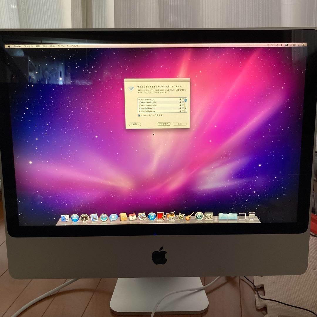 Apple iMac 24インチ MB418J/A
