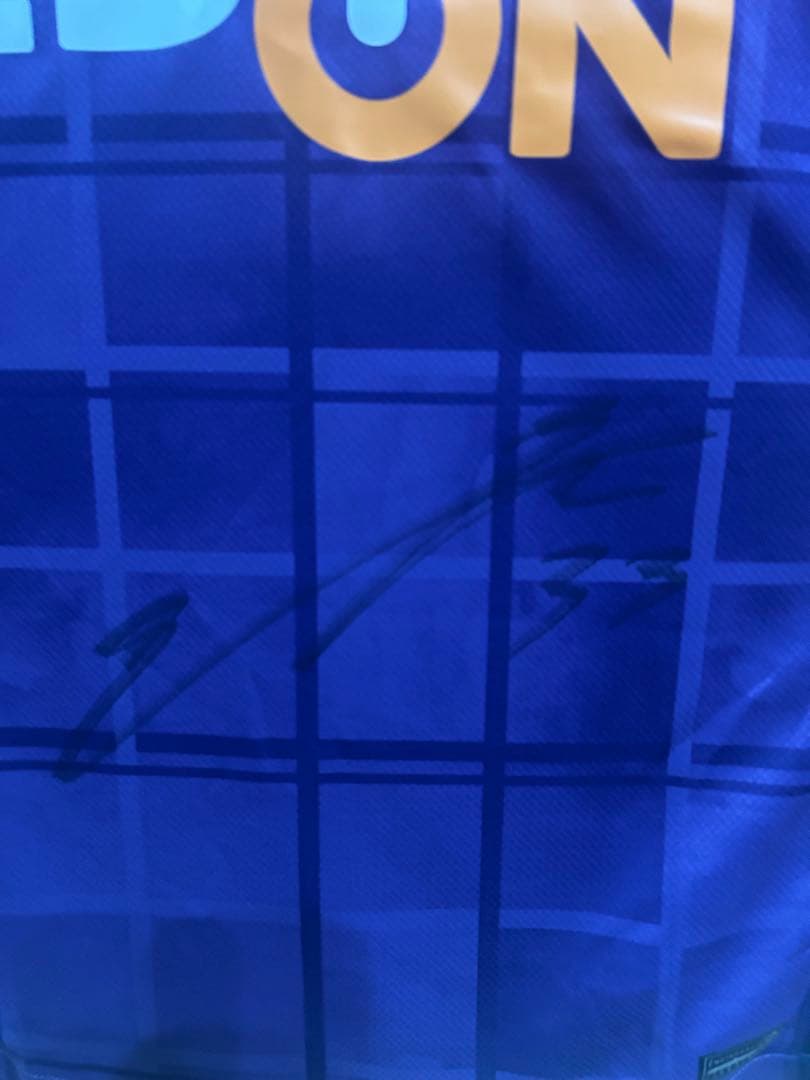 サンフレッチェ広島　塩谷司直筆サイン入りユニフォーム