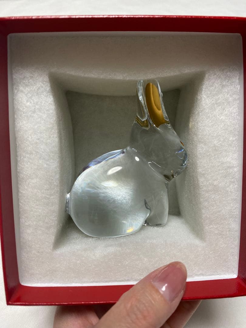 バカラ　ウサギ　置物