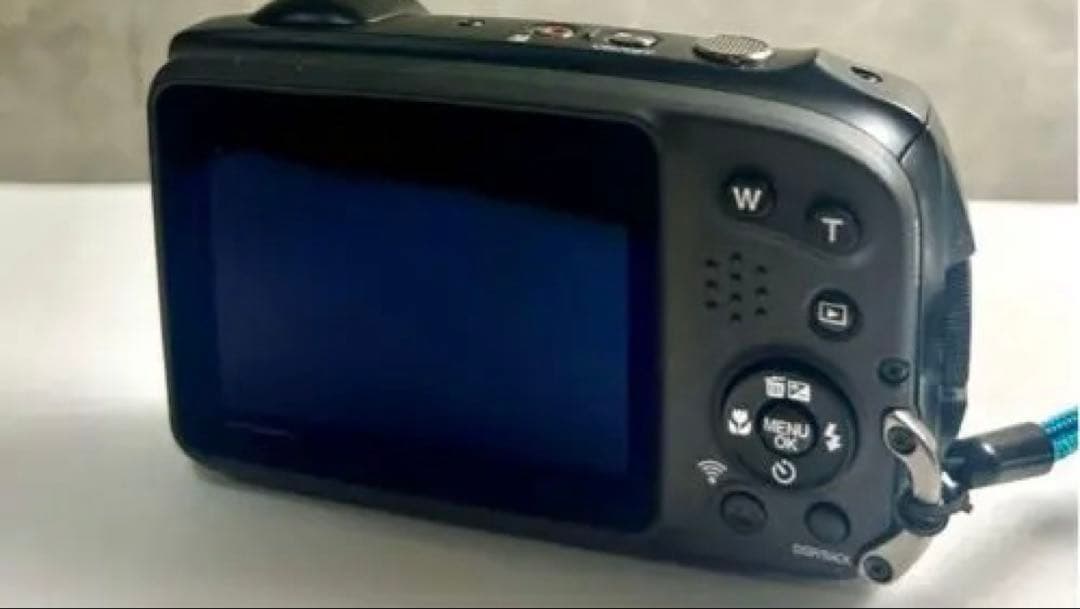 FUJIFILM FINEPIX XP90ブルー防水デジカメ　超美品