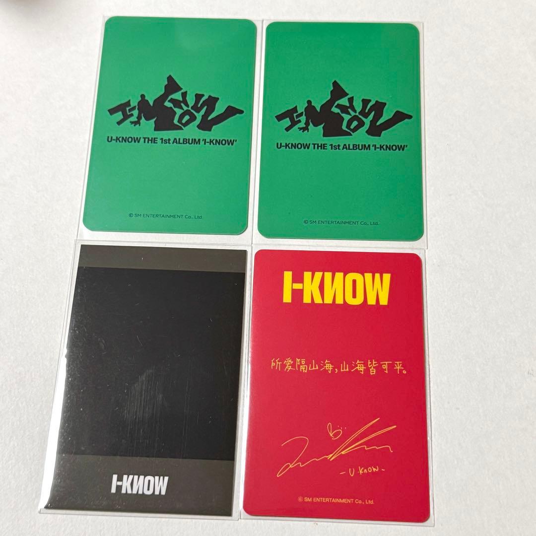 東方神起 ユノ ユンホ IKNOW JD 中華 makestar 特典 トレカ