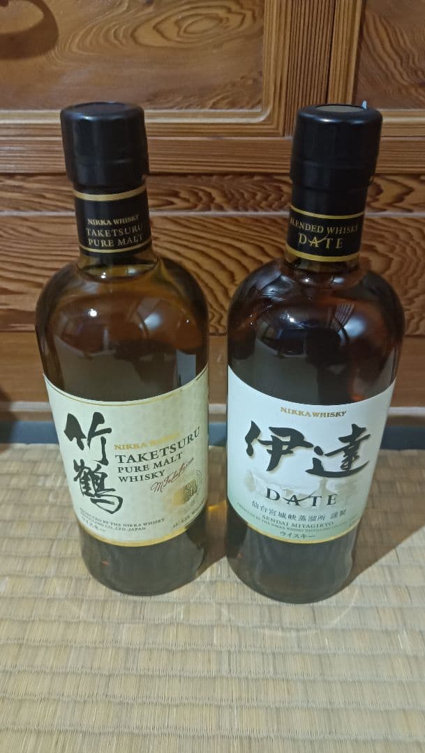 竹鶴 ピュアモルトウイスキー & 伊達 D-4E