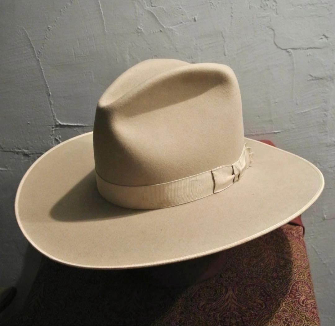 奇跡の逸品 20s VINTAGE NUTRIA STETSON 7 1/4
