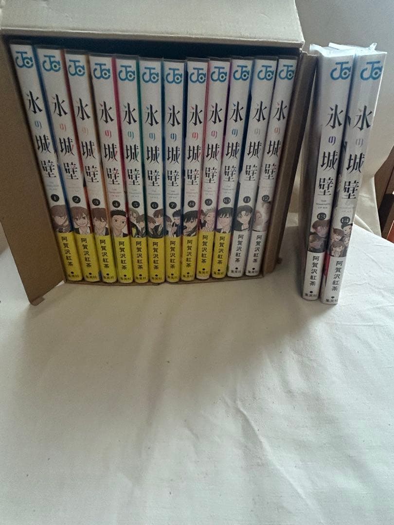 氷の城壁14巻 特典 ステッカー