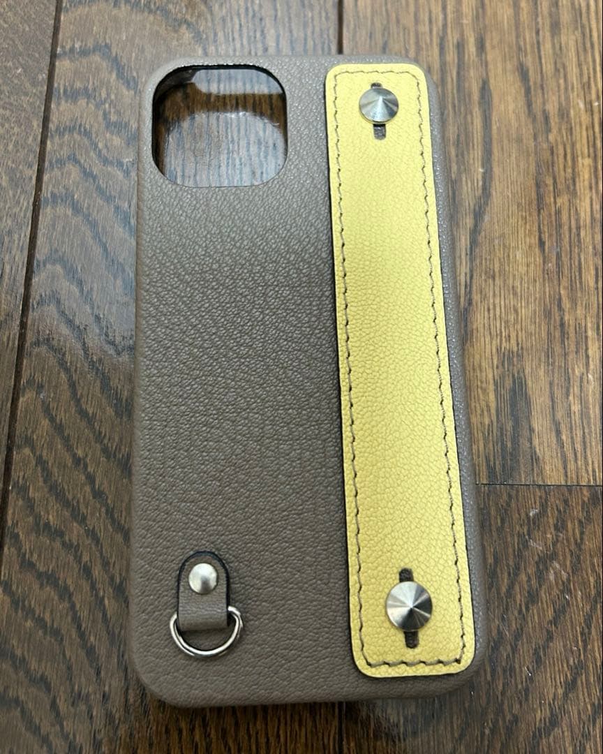 【新品未使用】iPhone14 ケース（レザー/ワイドベルトタイプ）