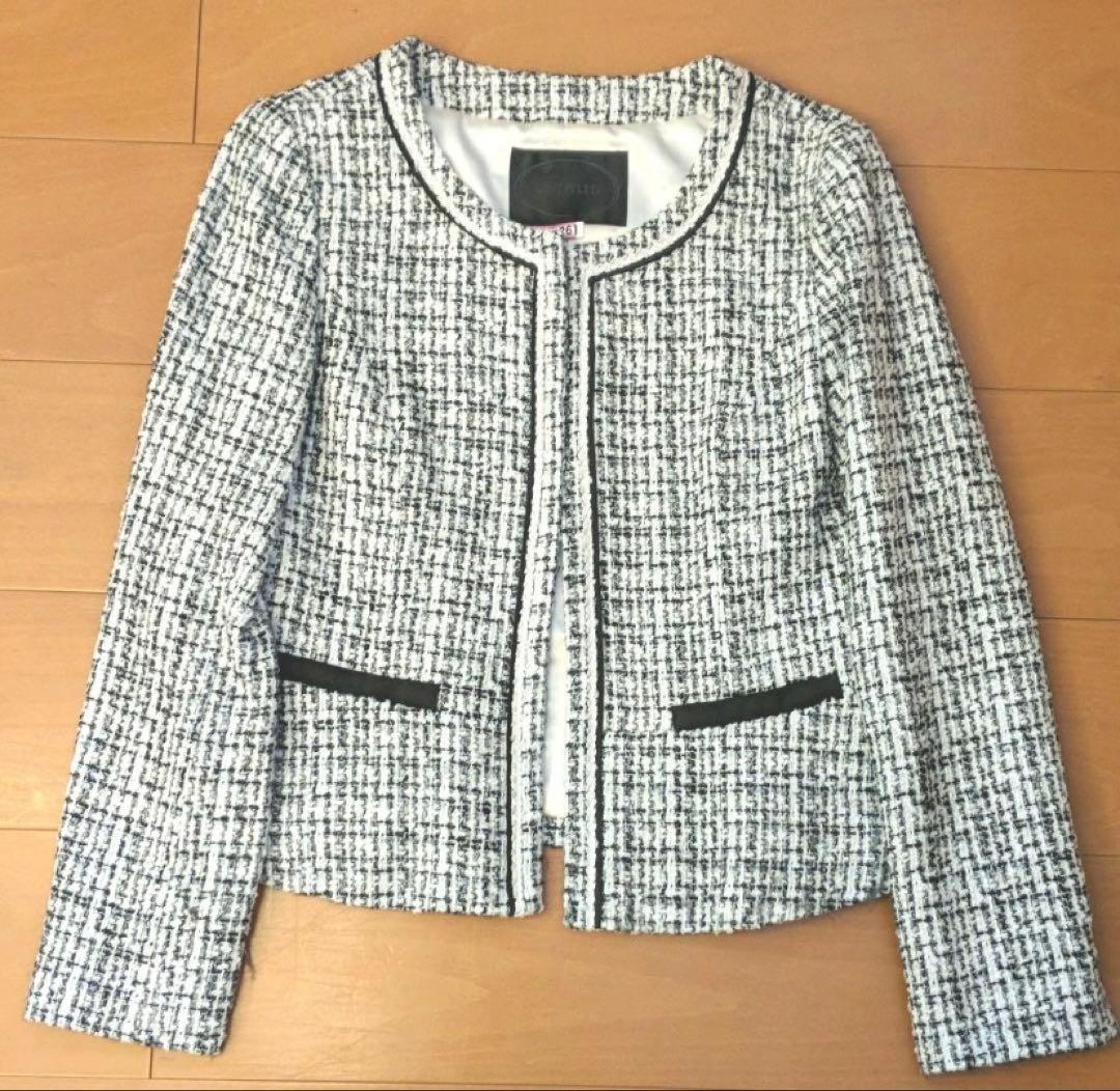 UNTITLED ツイードセットアップ　フォーマル　卒業式　入学式（サイズ3）