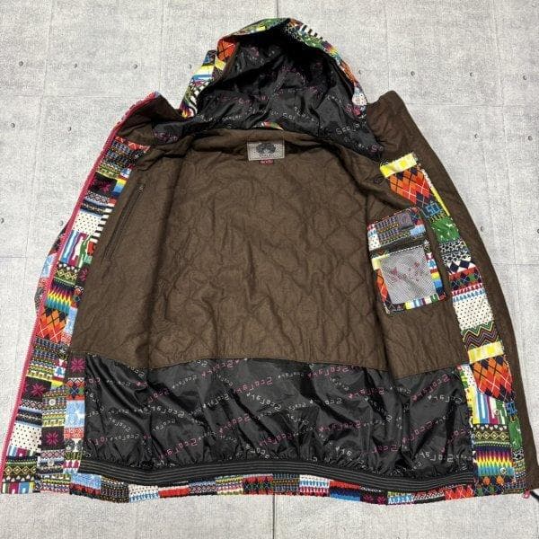 未使用 ScoLar セットアップ スキー スノボ ウェア 総柄 スカラー