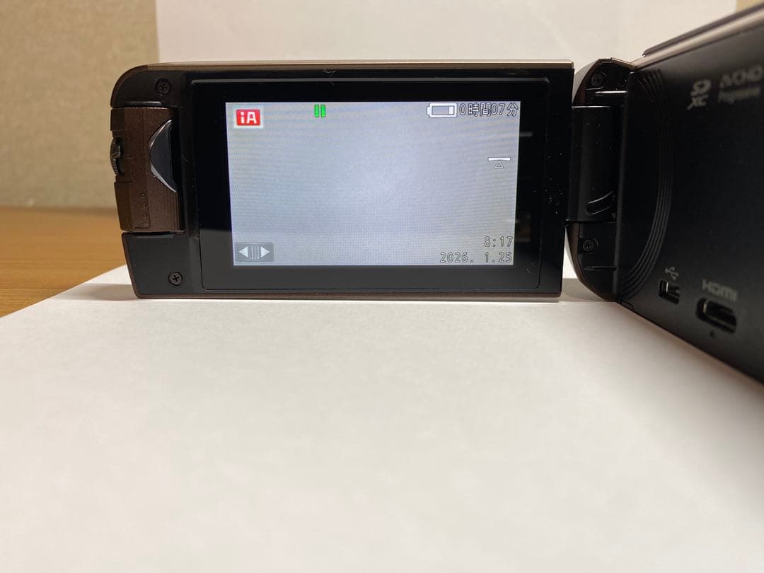 Panasonic HC-W580M ビデオカメラ ブラウン