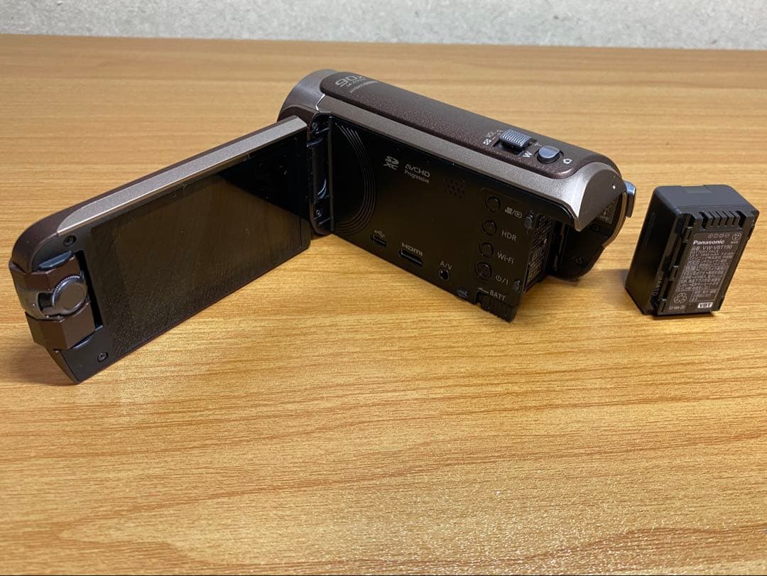 Panasonic HC-W580M ビデオカメラ ブラウン