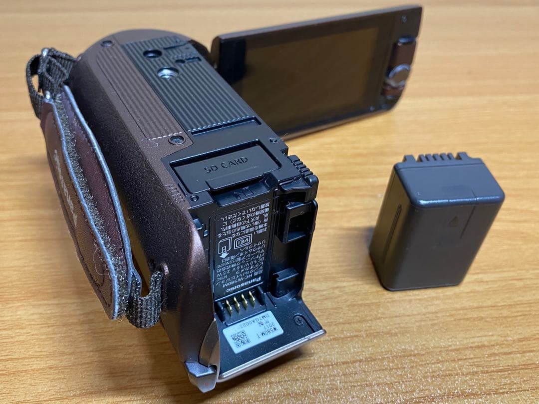 Panasonic HC-W580M ビデオカメラ ブラウン
