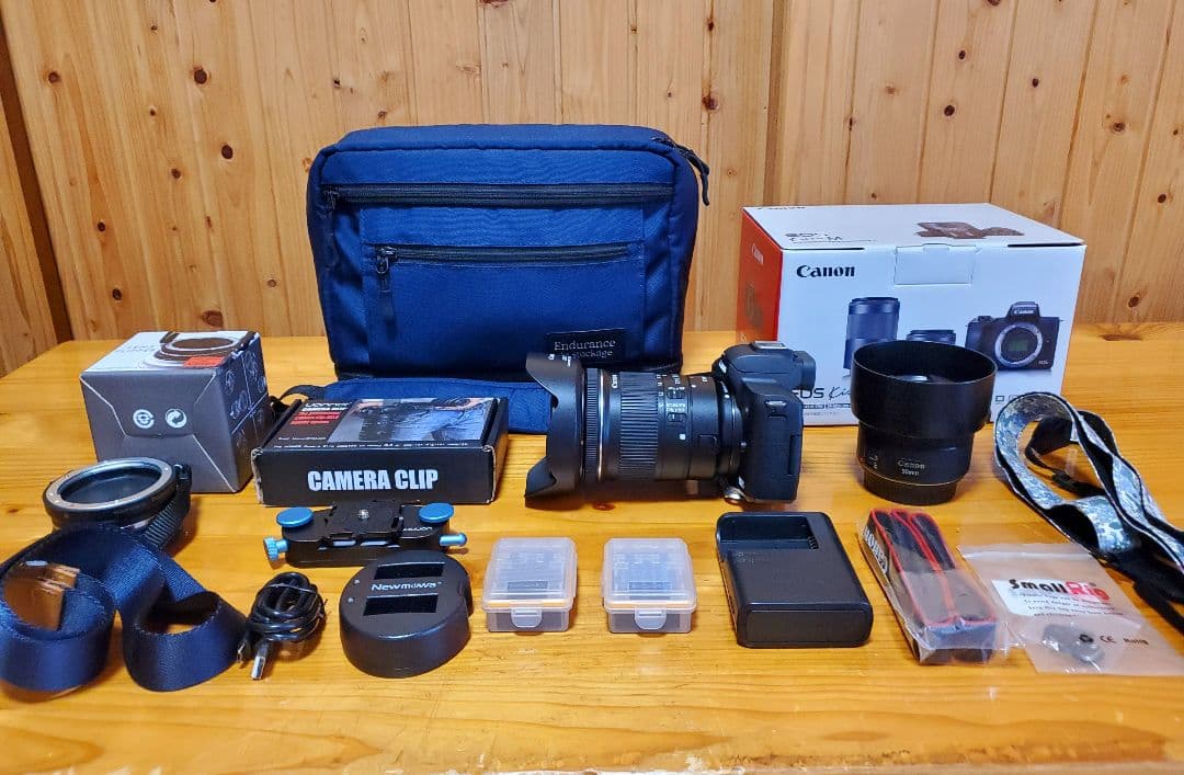 【レンズ2本付き】キャノンEOSKissMカメラセット⭐付属品多数⭐