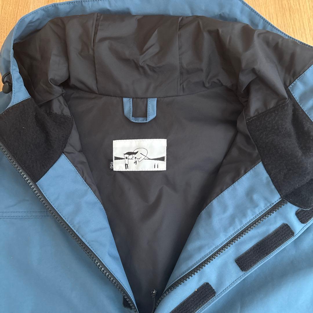 ii × GREENCLOTHING キッズ用　スノーボードウェア 上下セット