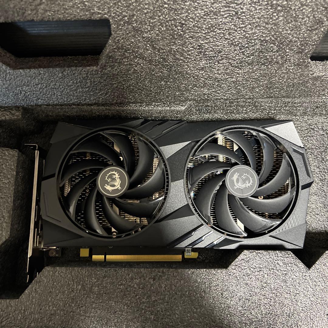 グラフィックボード・グラボ・ビデオカード MSI GeForce RTX 4060 GAMING X 8G