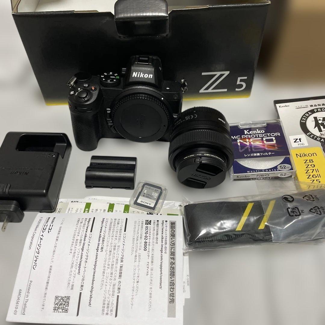 Nikon Z5 ミラーレス一眼カメラ 24-50レンズキット 343ショット