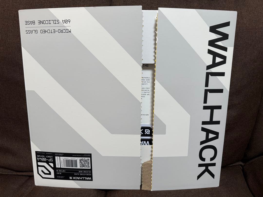 WALLHACK SP-004A ガラスゲーミングマウスパッド |