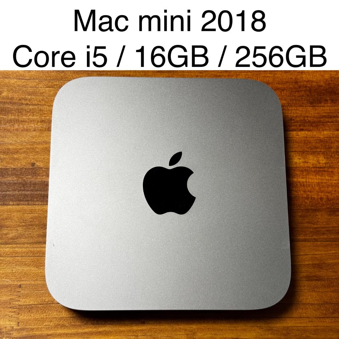 Mac mini 2018 Core i5 メモリ16GB SSD256GB